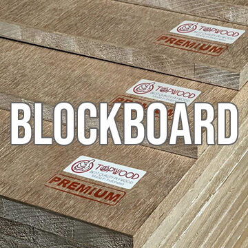 Papan kayu lapis berinti kayu solid, kokoh, ringan, tahan lama.